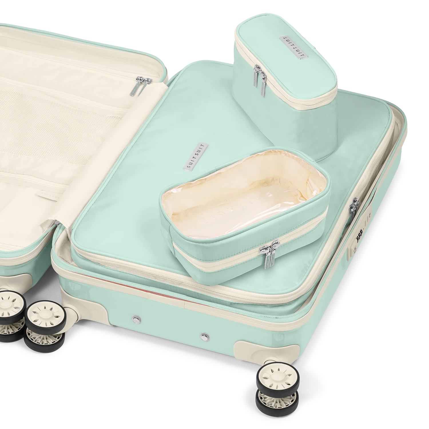 Fabulous Fifties - Luminous Mint - Packing Cube Set (55 cm) - Image 3