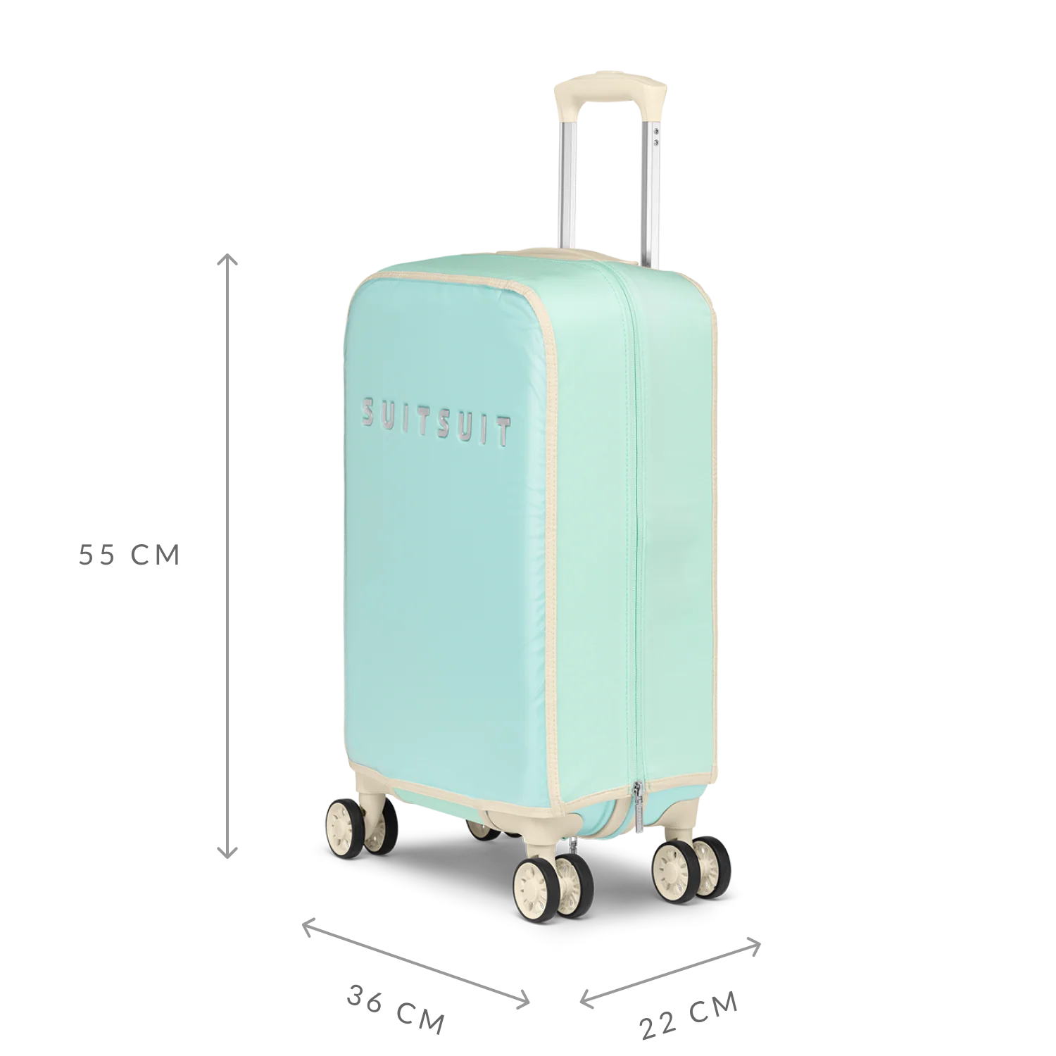 Fabulous Fifties - Luminous Mint - Schützhülle (55 cm) - Image 3